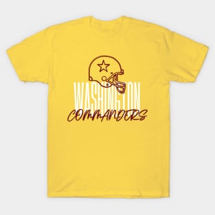 WASHINGTON COMMANDERS FOOTBALL TEAM T-Shirt